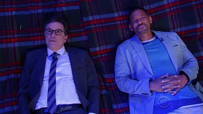Stephen Colbert and Will Smith ponder deep thoughts