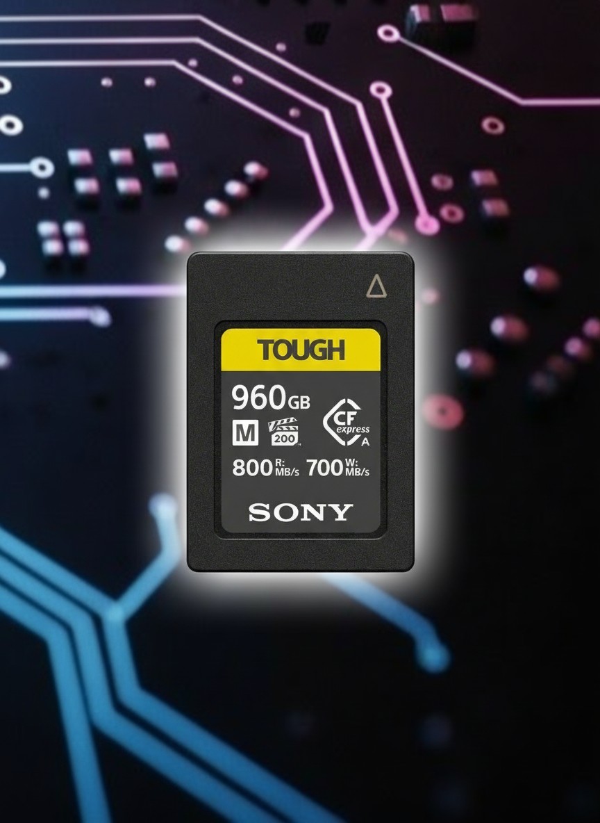 960GB CFexpress Type A Tough R: 800 MB/s, W: 700 MB/s