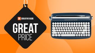 I bought this retro typewriter for my tablet – and now it's on sale! 