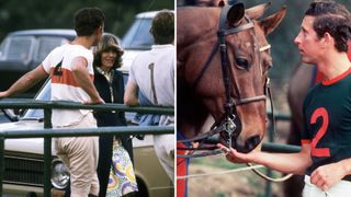 Images of King Charles and Queen Camilla believed to be taken in the 1980s