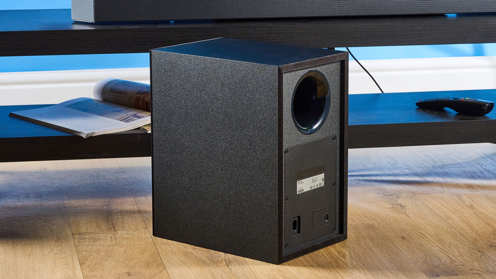 Samsung Q600H photographed in a livingroom