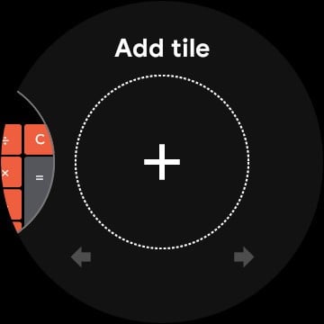 Edit Wear OS Tiles on-watch