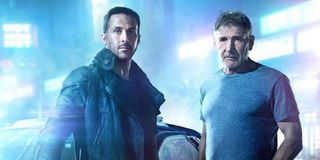 Ryan Gosling and Harrison Ford in a promotional image