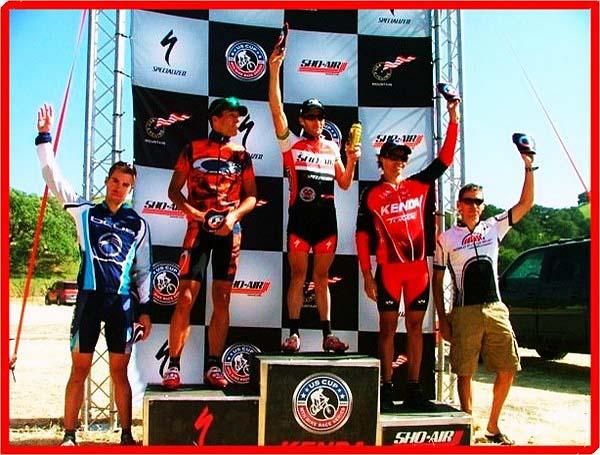 The elite men's podium from the 2009 Santa Ynez race