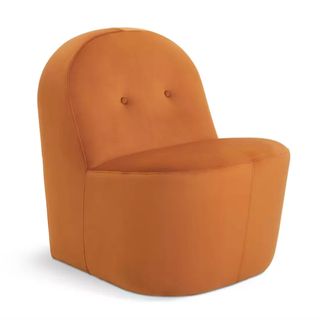 Burnt orange Jetson chair