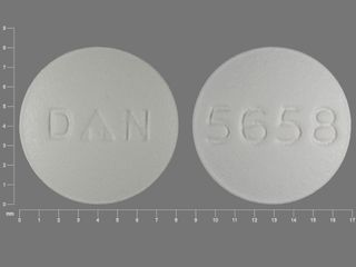A 10-mg dose of cyclobenzaprine in tablet form.