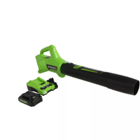 GreenWorks 24V Cordless Axial Blower, with 2.0Ah USB battery and Charger | Was $109.99,