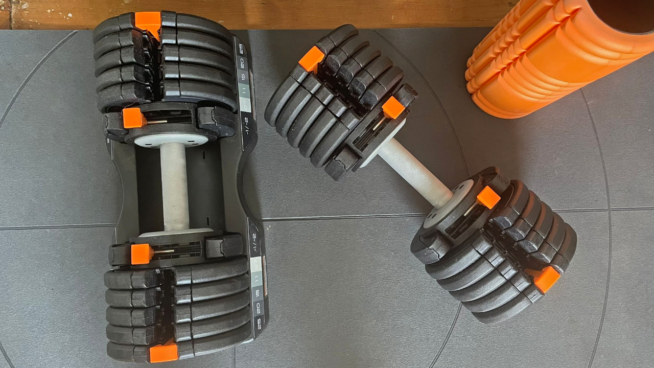 NordicTrack Select-A-Weight Adjustable Dumbbells