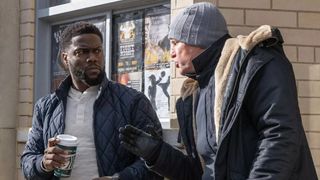 Kevin Hart and Woody Harrelson star in The Man from Toronto