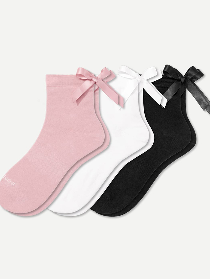 Women's Lightweight Bow Quarter Sock 3-Pack