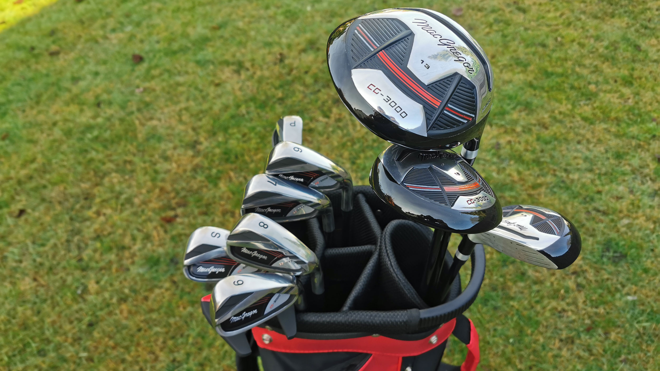 Macgregor Golf CG3000 Golf Clubs Set with Bag, Mens Left Hand, All Graphite