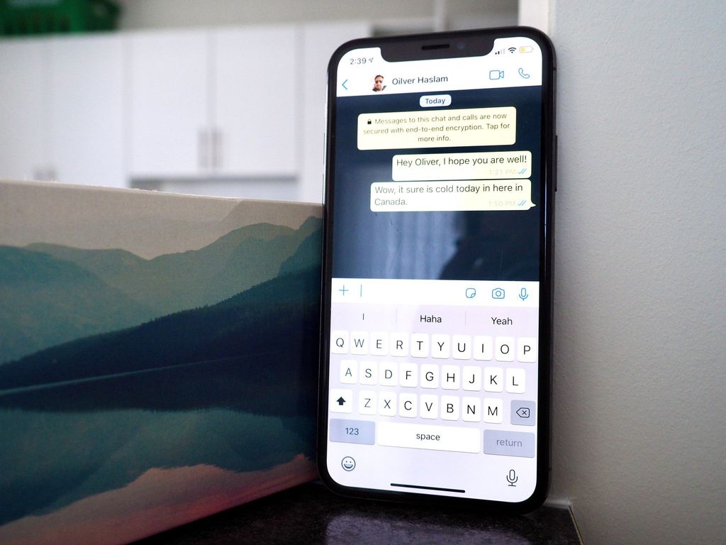 how to send iphone notes on whatsapp