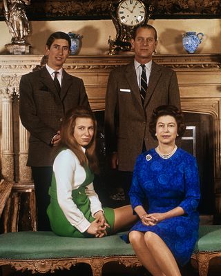 The Royal Family pose for a portrait together