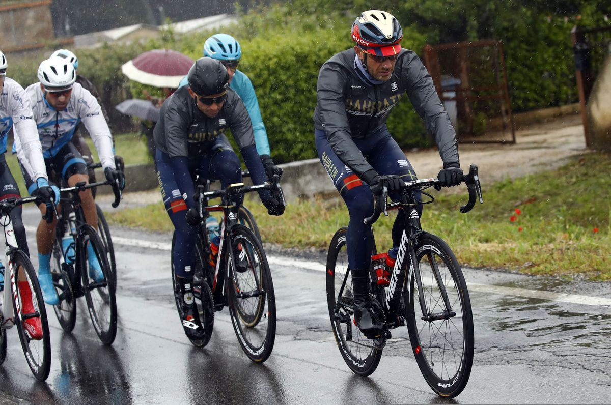 The riders had to wrap up on stage 5