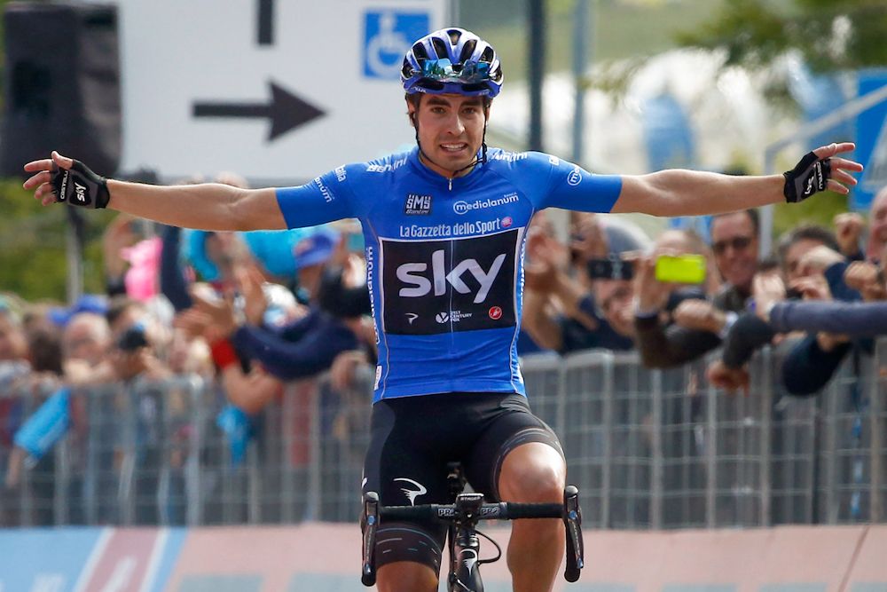Mikel Landa wins stage 19 at the Giro D'Italia
