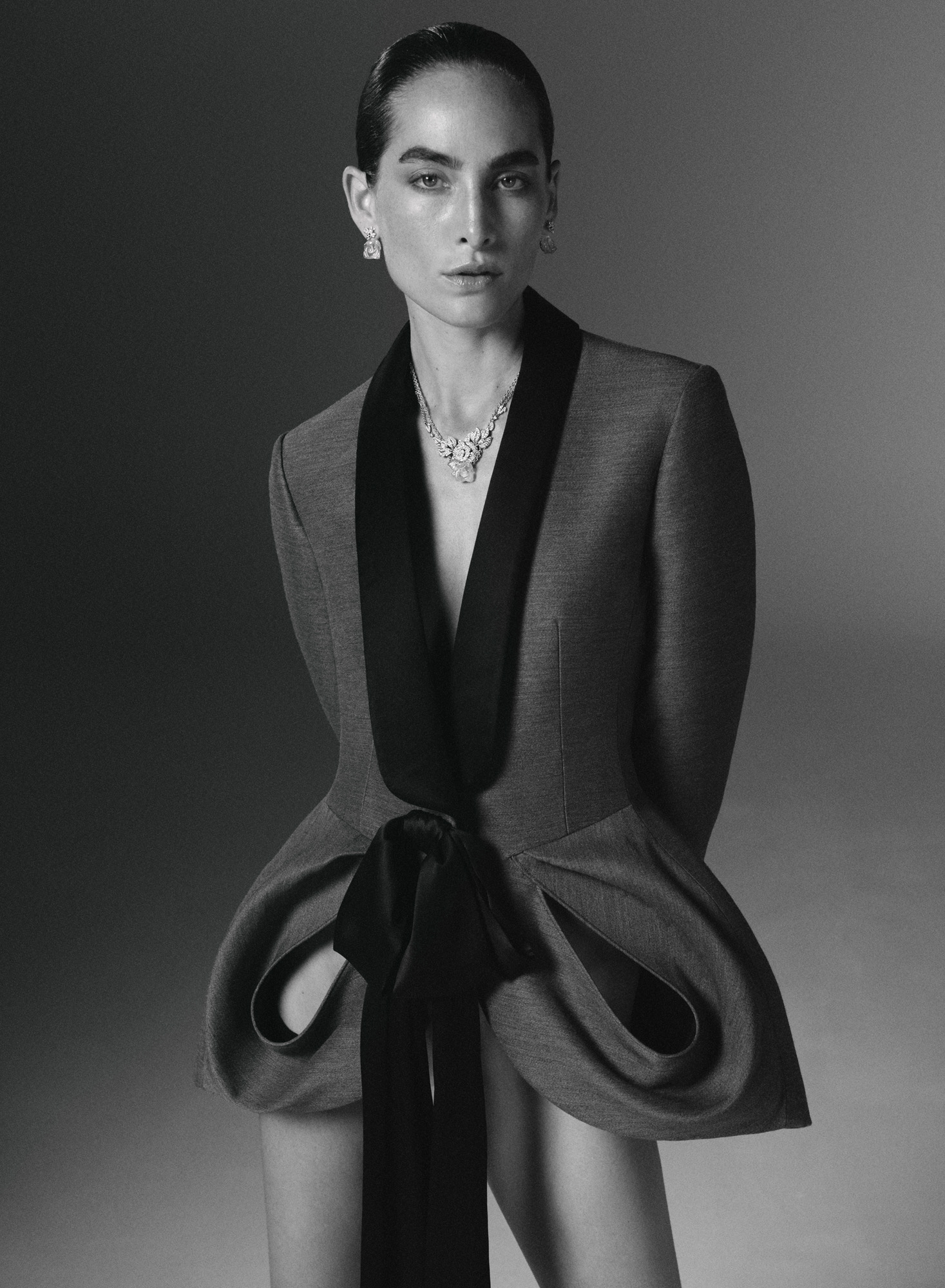 Dior SS26 Jonathan Anderson Dior Accessories on nude female model