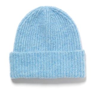 blue beanie