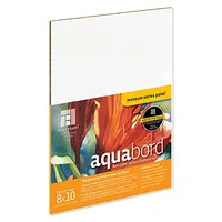 Ampersand Art Supply Ampersand Art Supply Watercolor Painting Panel: Museum Series Aquabord, 1/8 Inch Flat Profile, 8" X 10"