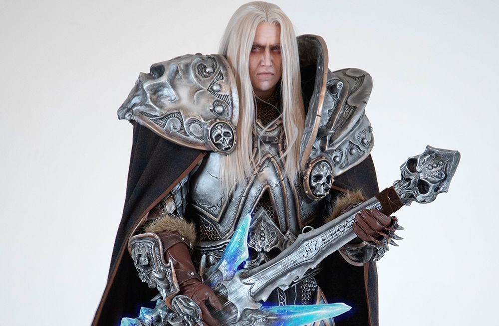 All hail the king of Lich King cosplay PC Gamer