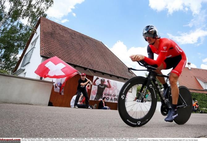 Fabian Cancellara (Trek) on course