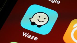 Waze app on phone