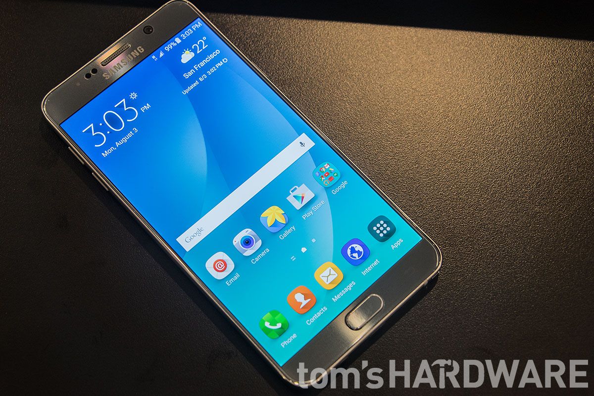 Samsung Announces Galaxy Note5 And Galaxy S6 Edge+ Smartphones | Tom's ...