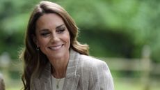 Kate Middleton visits the Salvador Allende to view education in nature, during the second day of her visit to Reggio Emilia on May 14, 2026