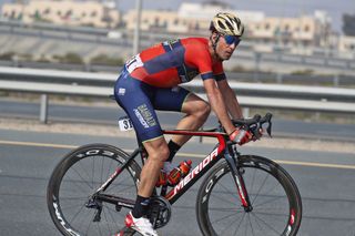 Vincenzo Nibali during stage 3 of the Dubai Tour