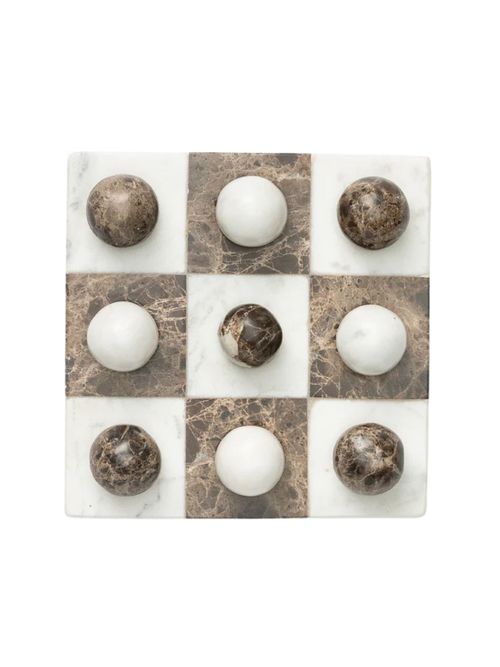 Marble Tic Tac Toe Board