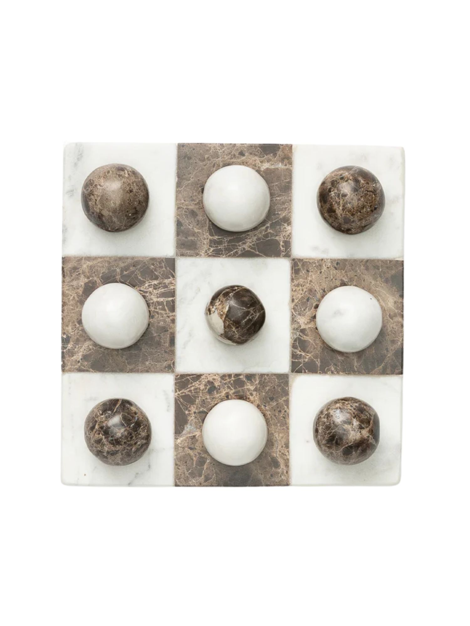 Marble Tic Tac Toe Board