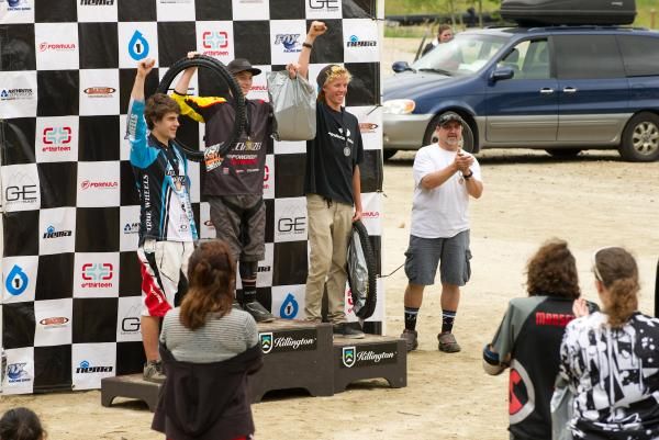 Junior podium