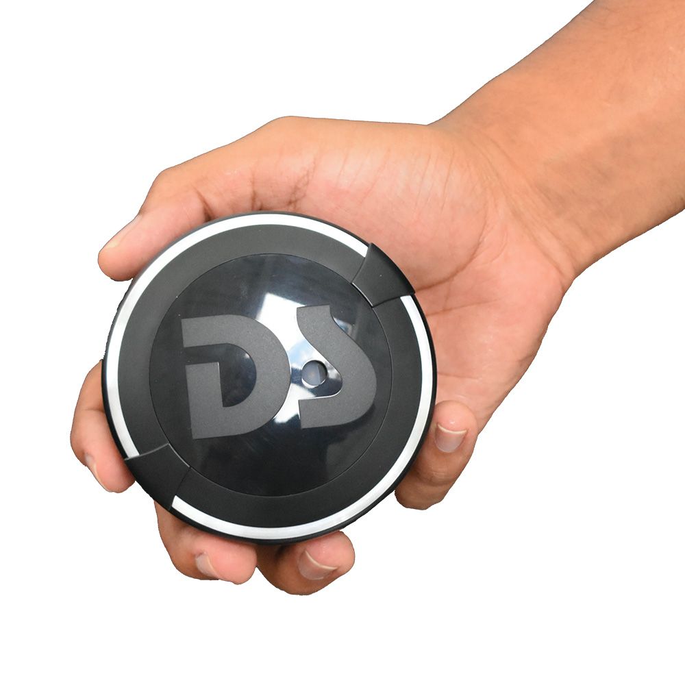 Dark Skys pocket planetarium in someones hand