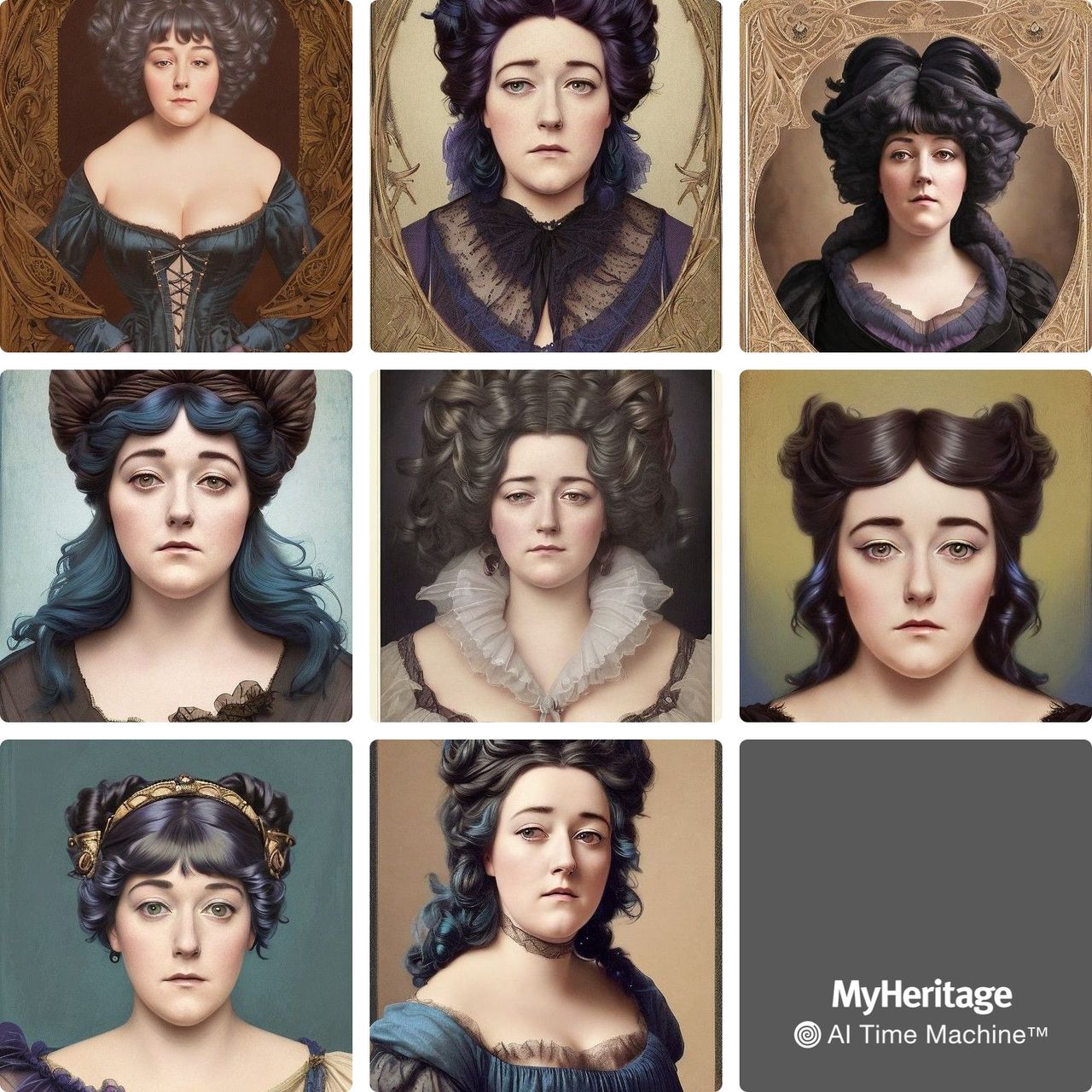MyHeritage AI Time Machine