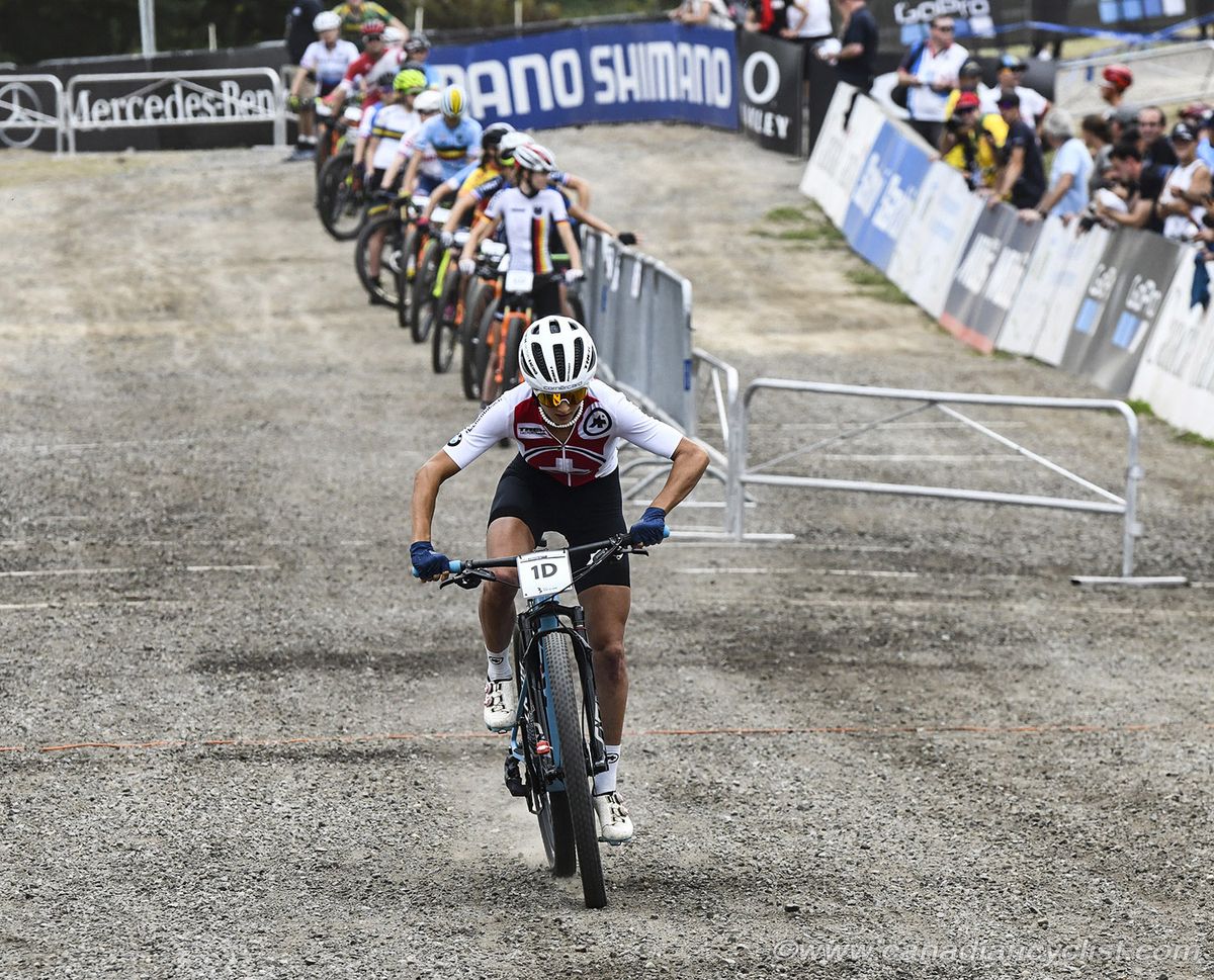 Jolanda Neff's ride for the Swiss moved them from 5th to 3rd