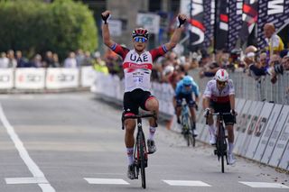 Matteo Trentin (UAE Team Emirates) wins the 2022 Giro del Veneto