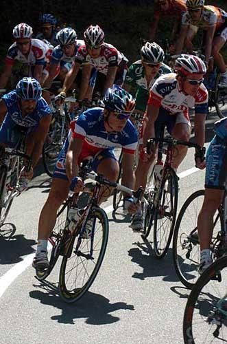 Pierrick Fedrigo (Bouygues Telecom) sits in comfortably