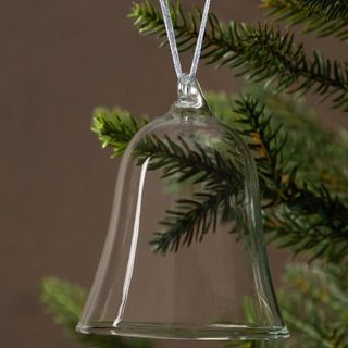 Glass Bell Ornament
