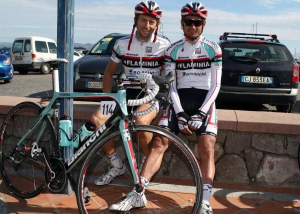 aniele Colli and a Ceramica Flaminia teammate