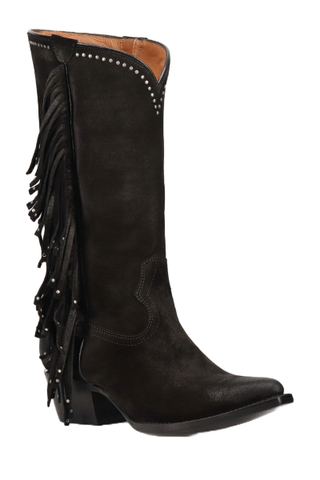 Frye Sacha Tall Fringe Boots 