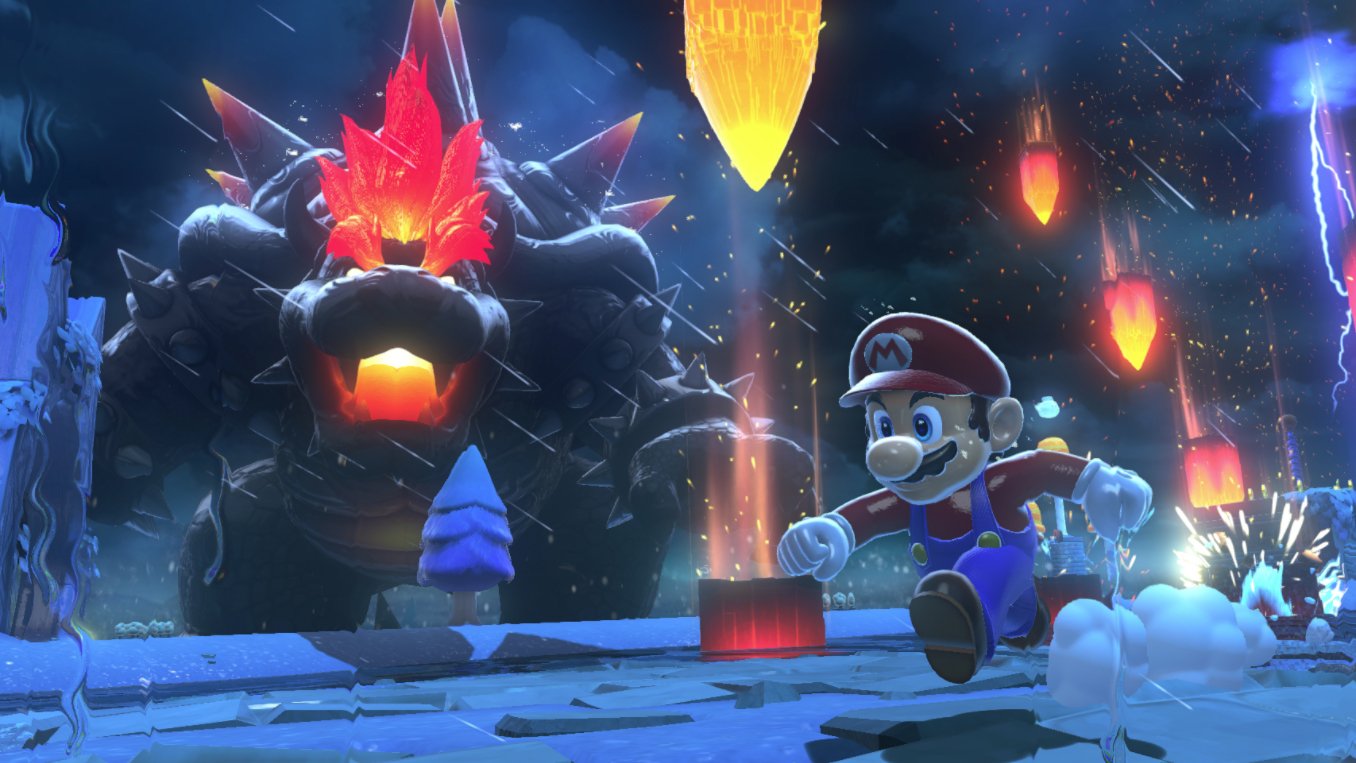 mario 3d world how to get to bowser's fury