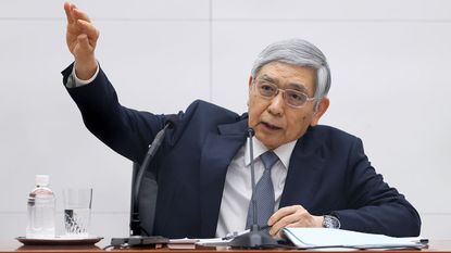Haruhiko Kuroda, governor of the Bank of Japan