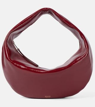 Olivia Medium Patent Leather Shoulder Bag