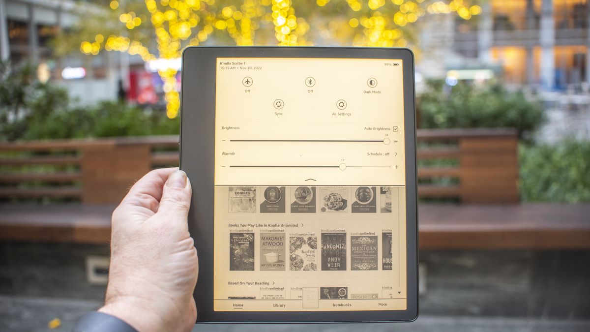 Kindle Scribe review the biggest Kindle keeps getting better TechRadar