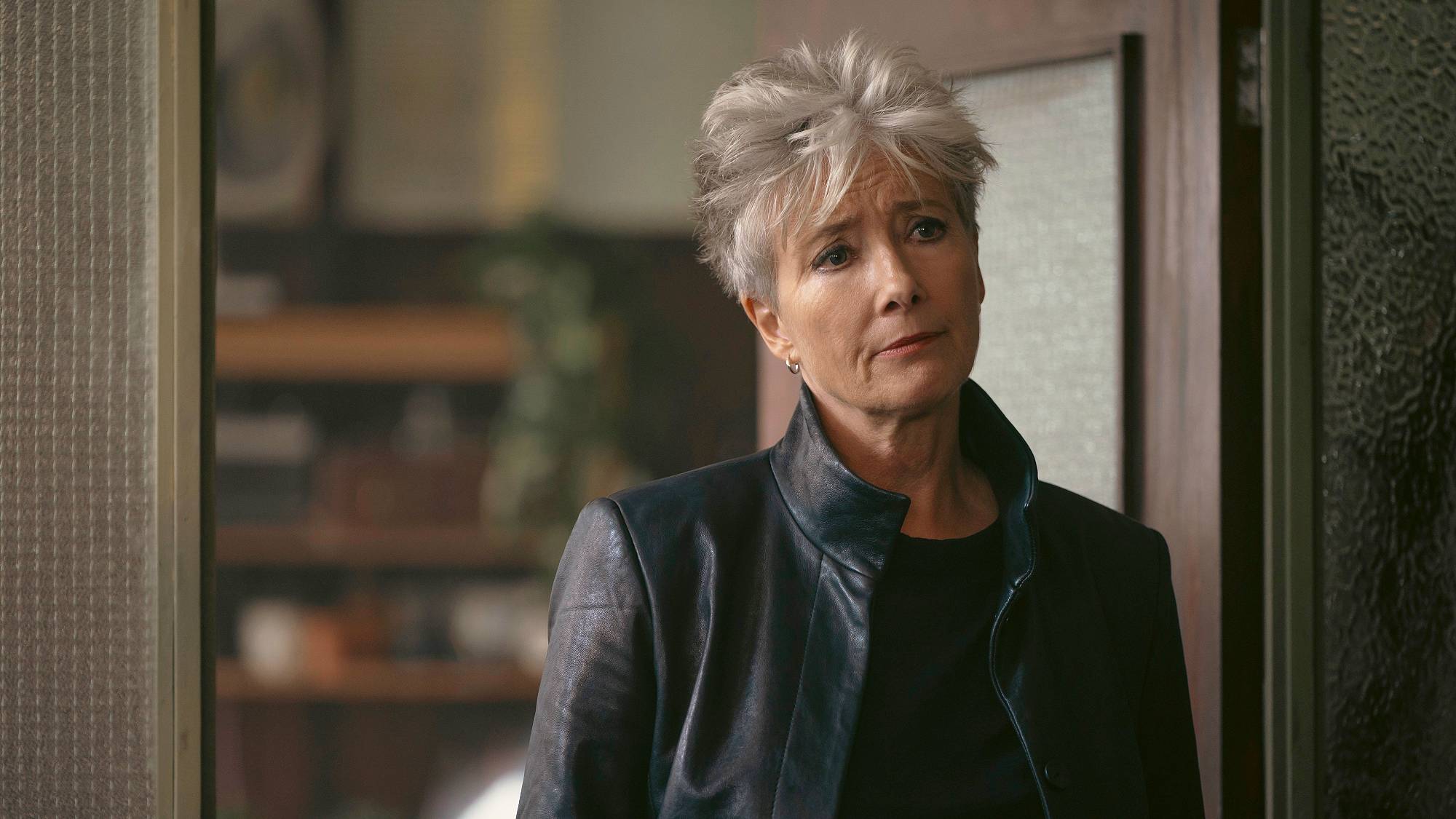Emma Thompson in "Down Cemetery Road" on Apple TV Plus