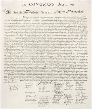 declaration of independence