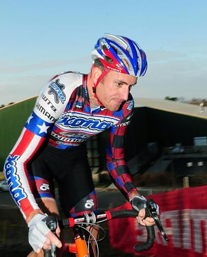 Ryan Trebon (Kona) had slipped back to third here.