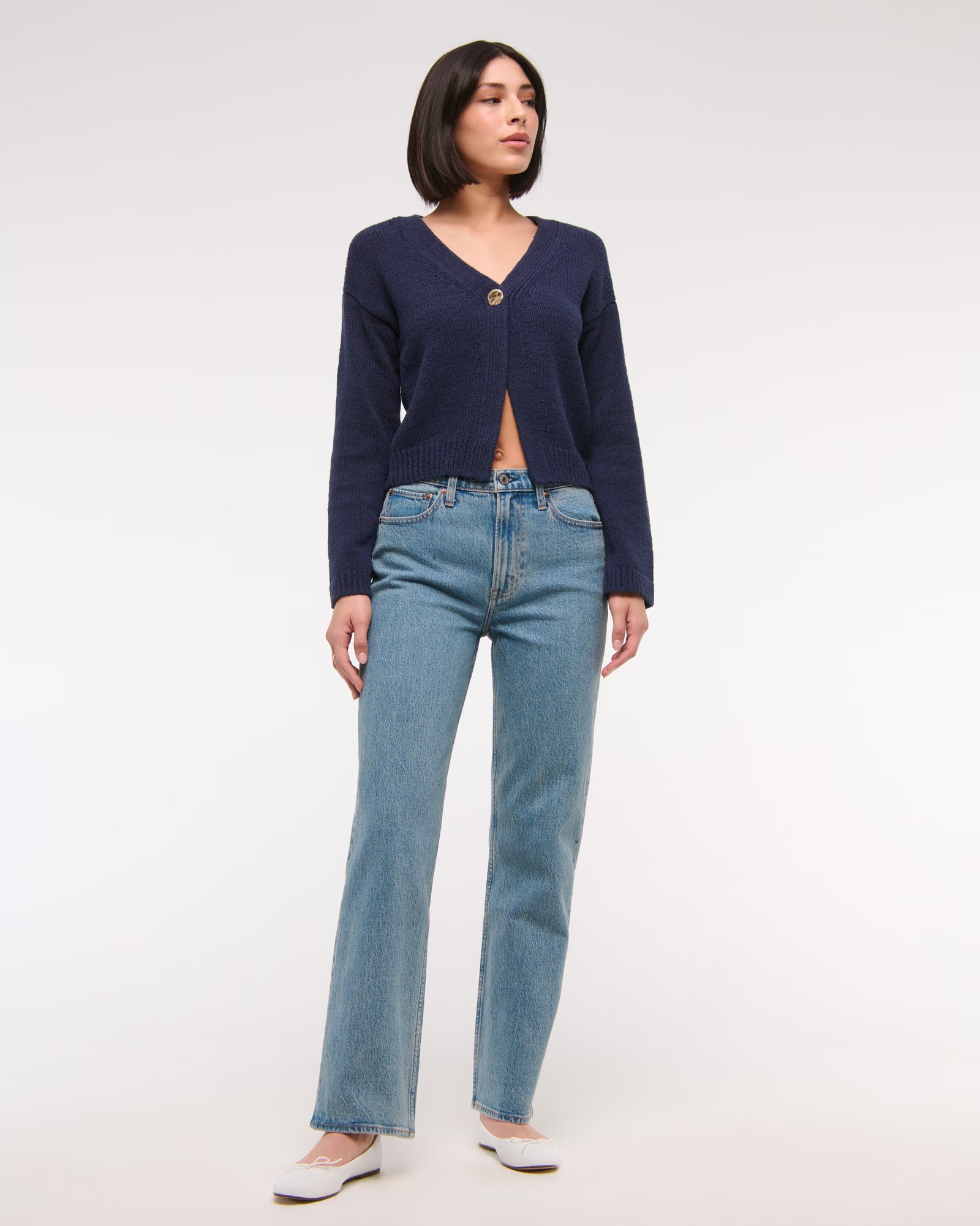 High Rise Vintage Straight Jean