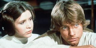 Star Wars Leia Luke Skywalker Carrie Fisher Mark Hamill