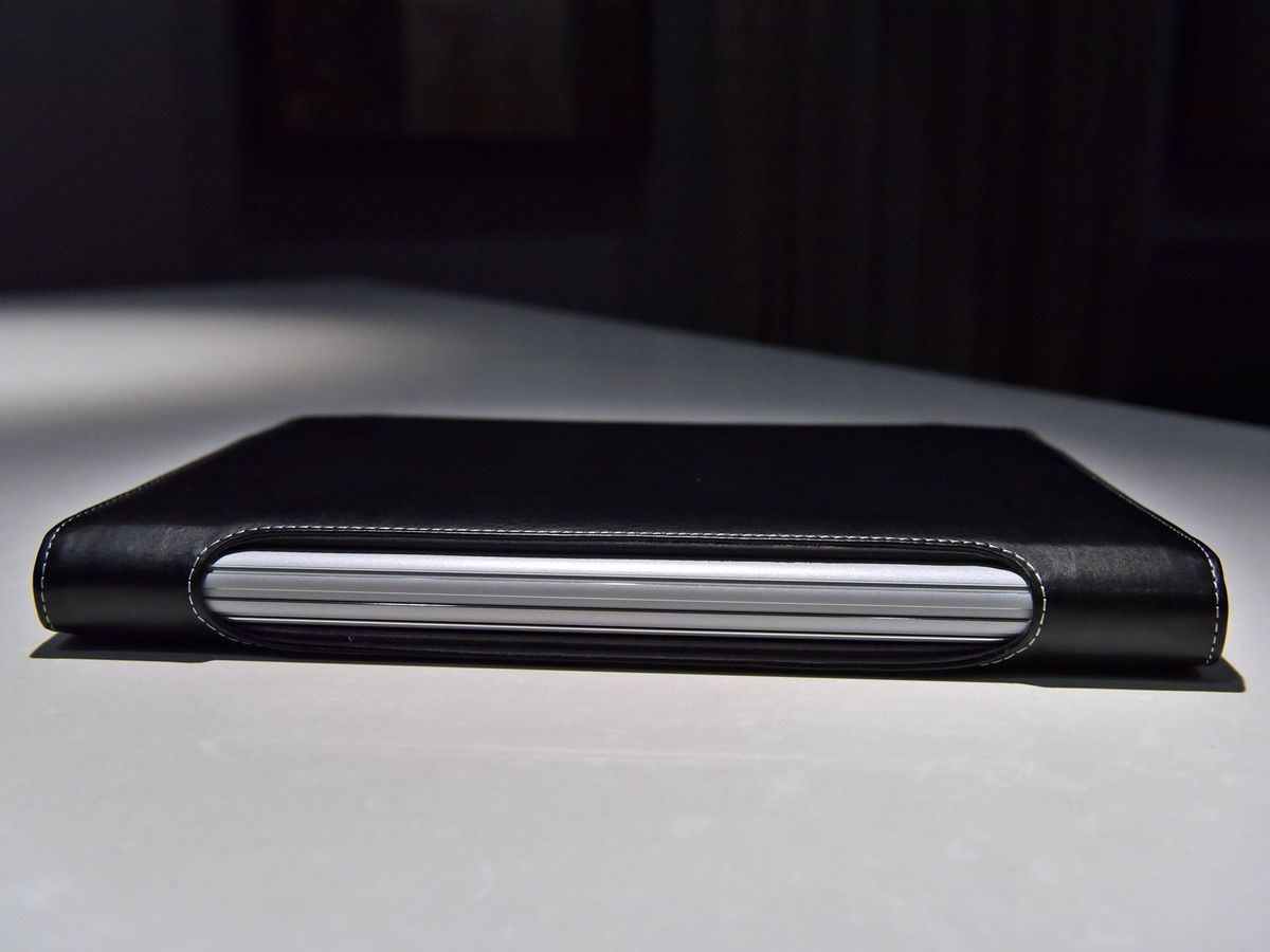 Navitech Microsoft Surface Book Leather Folio Case