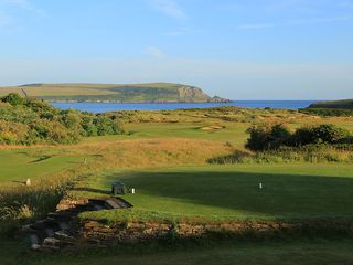 the 1st hole at st enodoc